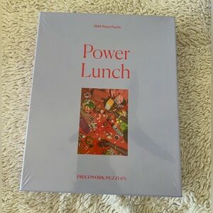 Piecework Puzzles Power Lunch 1000 Piece Puzzle